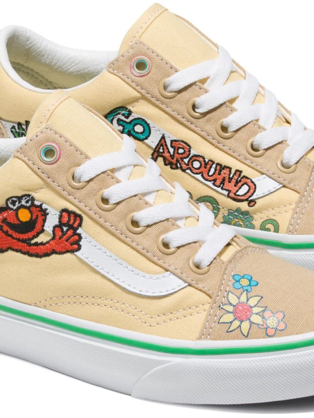 VANS x Sesame Street Elmo Old Skool Sneakers Shoes Women's Sz 7.5 US NEW RARE - Picture 16 of 16